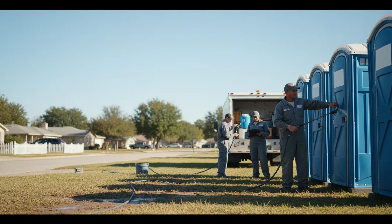 Long-Term Portable Toilet Rental in Catlin, IL near me